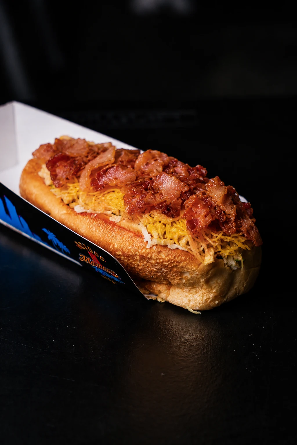 Hot Dog con Bacon